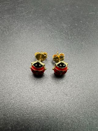 011-04-0111 PENDIENTES MARIQUITAS ORO 18K