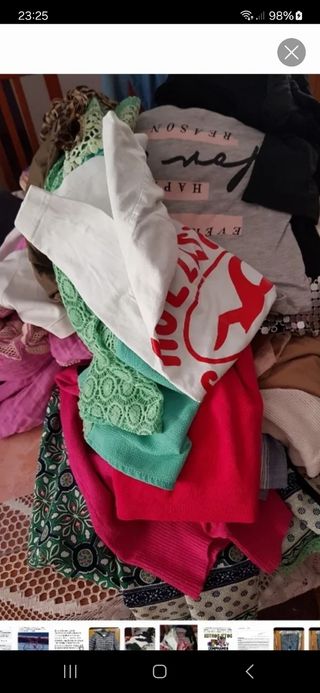 Lote de 50 piezas ropa por 20 euros. OFERTA!