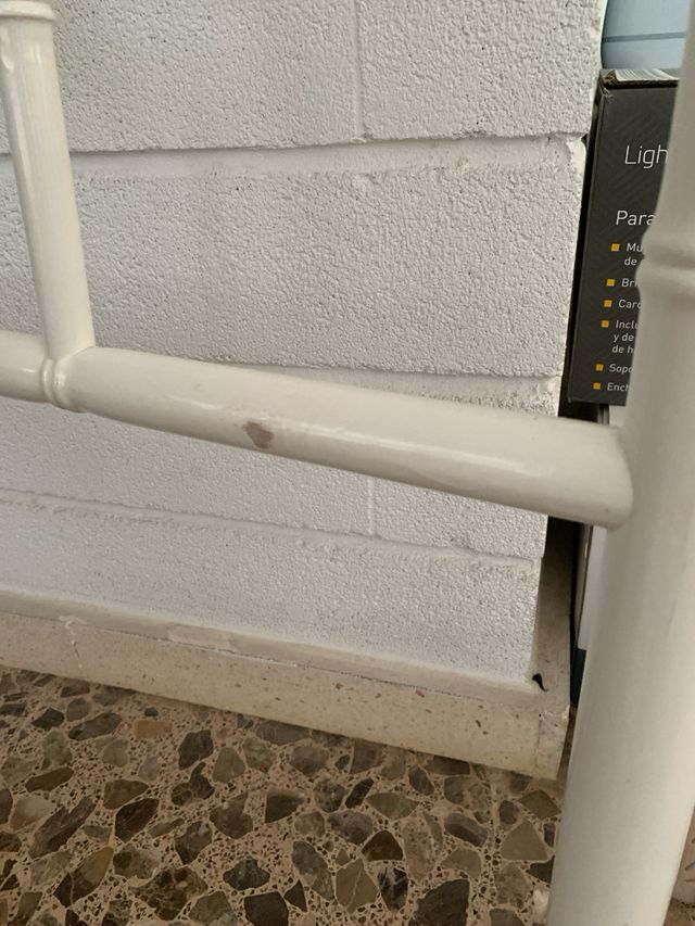 Cabecero Blanco Individual