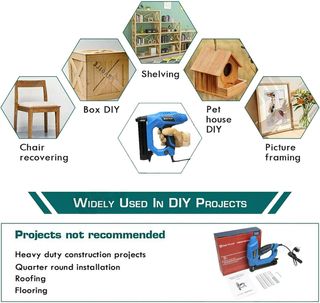 Pistola de grapas eléctrica