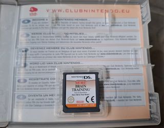 JUEGO MÁS BRAIN TRAINING PARA NINTENDO