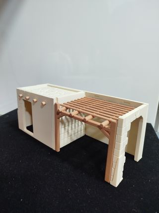 Casa belén 3d compatible con Playmobil