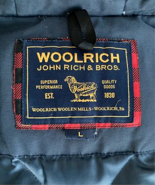 Parka Woolrich donna blu tg. L