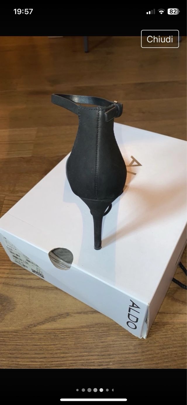 Decollete nere tacco 12 Aldo