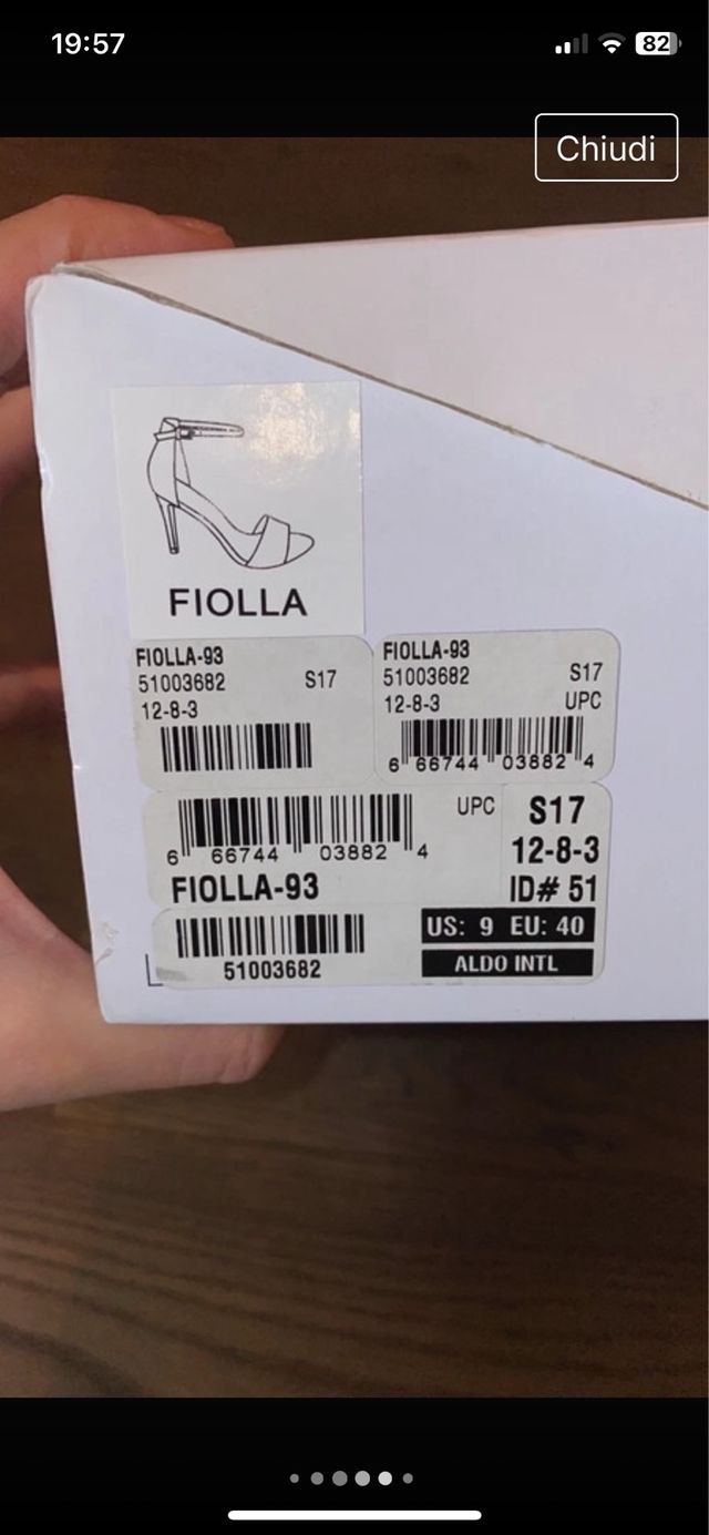 Decollete nere tacco 12 Aldo