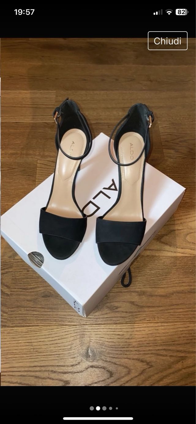 Decollete nere tacco 12 Aldo