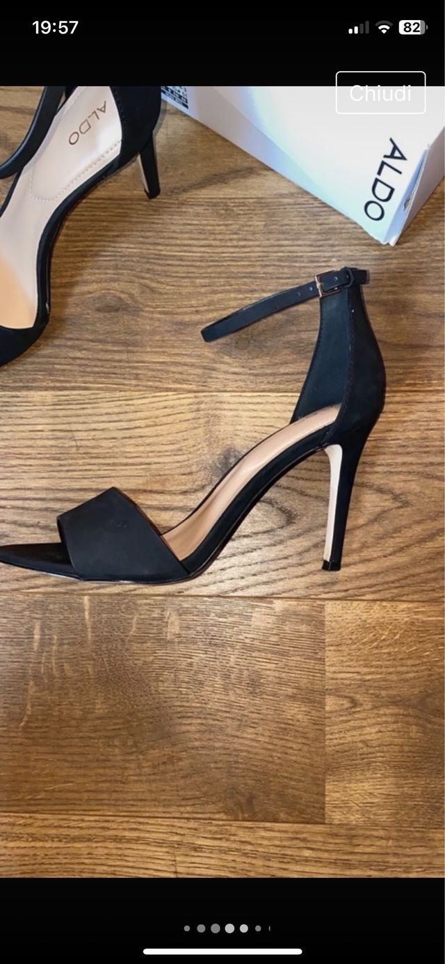 Decollete nere tacco 12 Aldo
