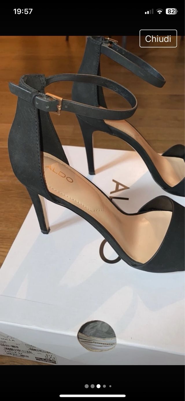 Decollete nere tacco 12 Aldo