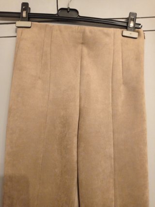 Pantalones antelina ,s ,zara
