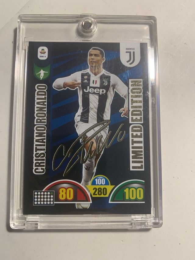 Cromo Ronaldo firmado