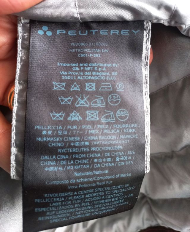Peuterey giacca donna imbottita size 46  (L)