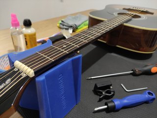 Mantenimiento guitarra acustica