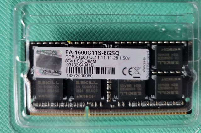 G-Skill Memoria RAM portatile