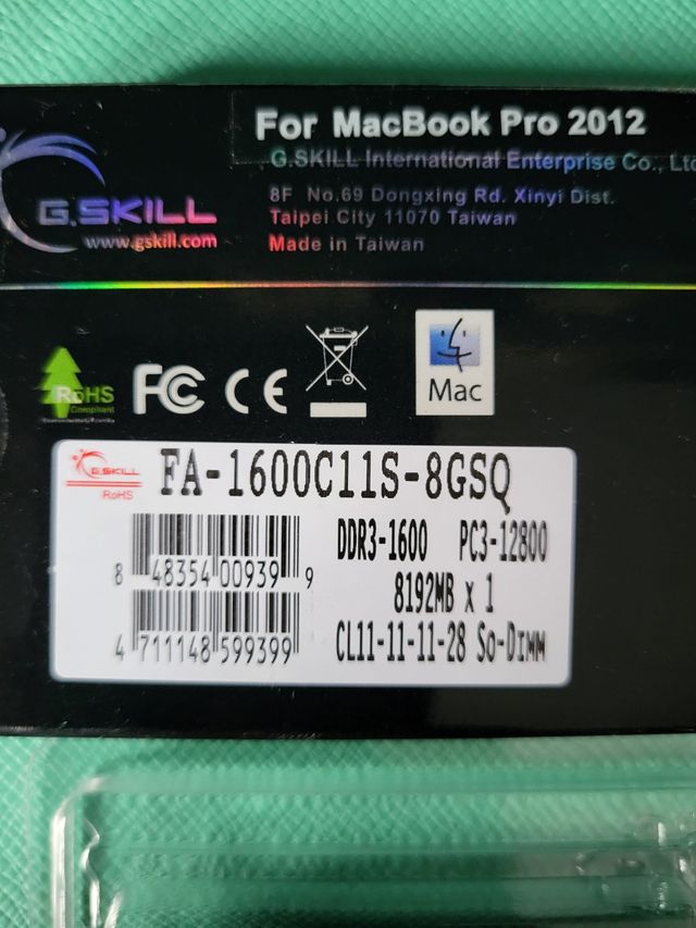 G-Skill Memoria RAM portatile