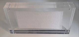 Metacrilato transparente para expositores