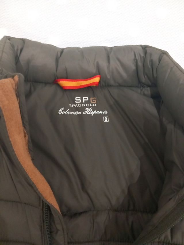 Chaleco niño spagnolo talla8
