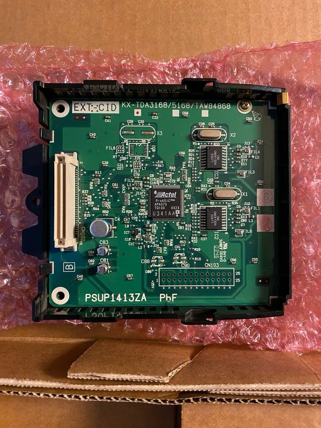 Tarjeta identificacion KX-TDA3168