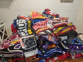 Mas de 400 Bufandas Futbol Ultras