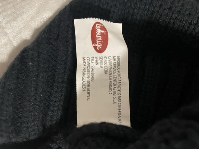 Jersey de lana gruesa 4 años