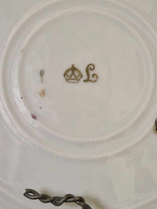 Piatto decorativo Oskar Schlegelmilk ( Turingia)