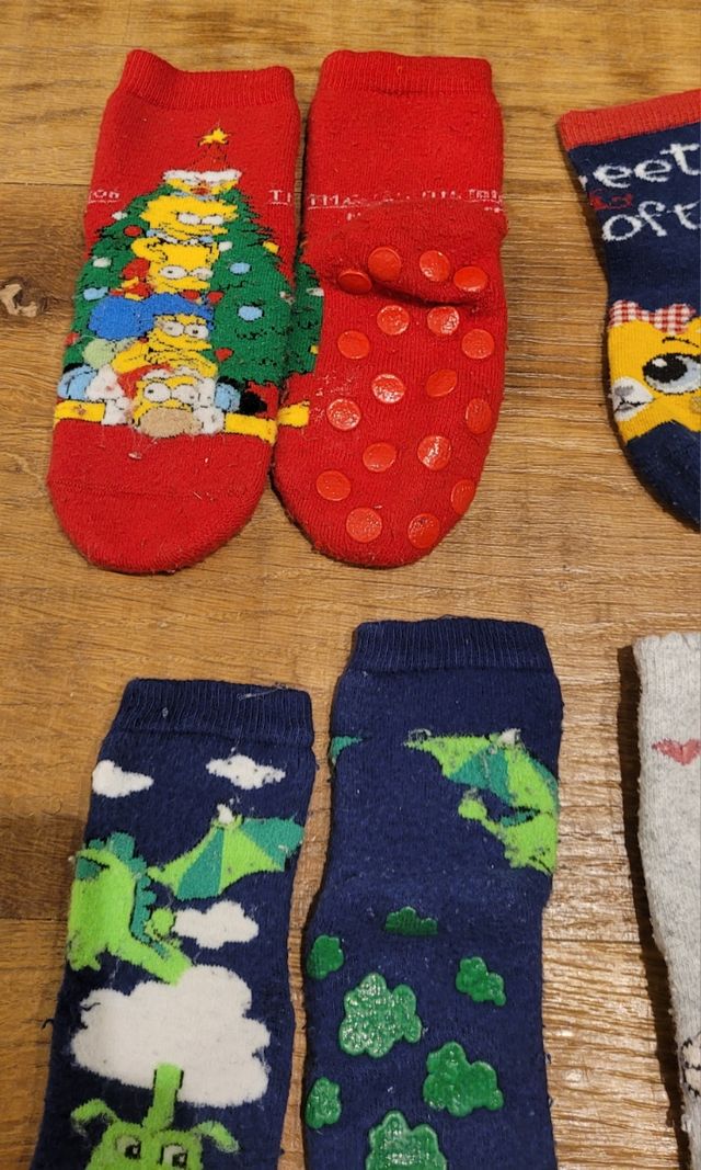 Calze antiscivolo neonato 18-20