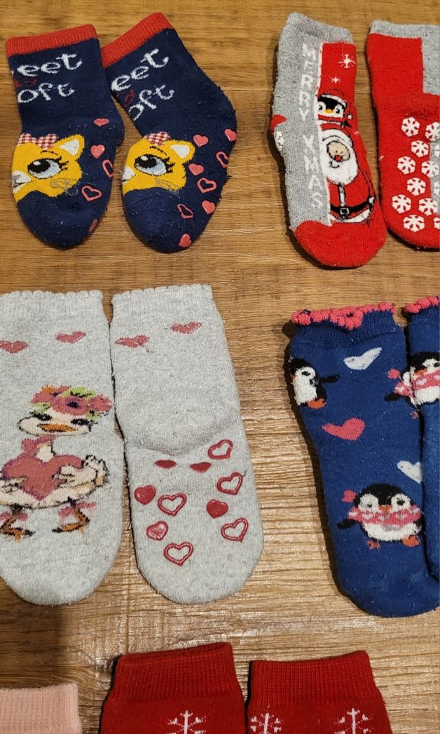 Calze antiscivolo neonato 18-20