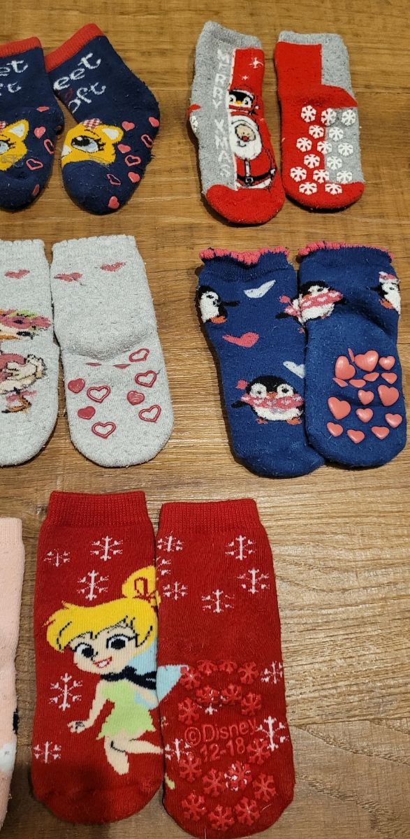 Calze antiscivolo neonato 18-20