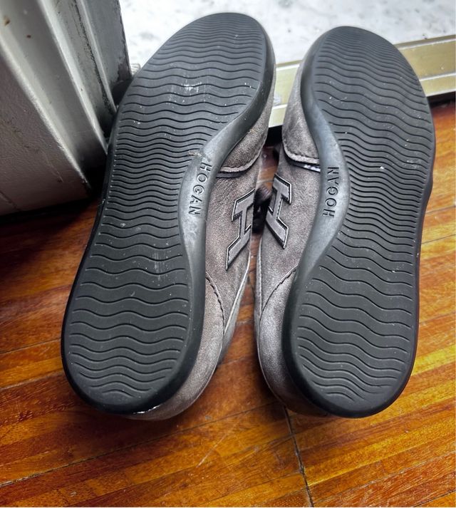 Hogan donna camoscio e pelle misura 37,5