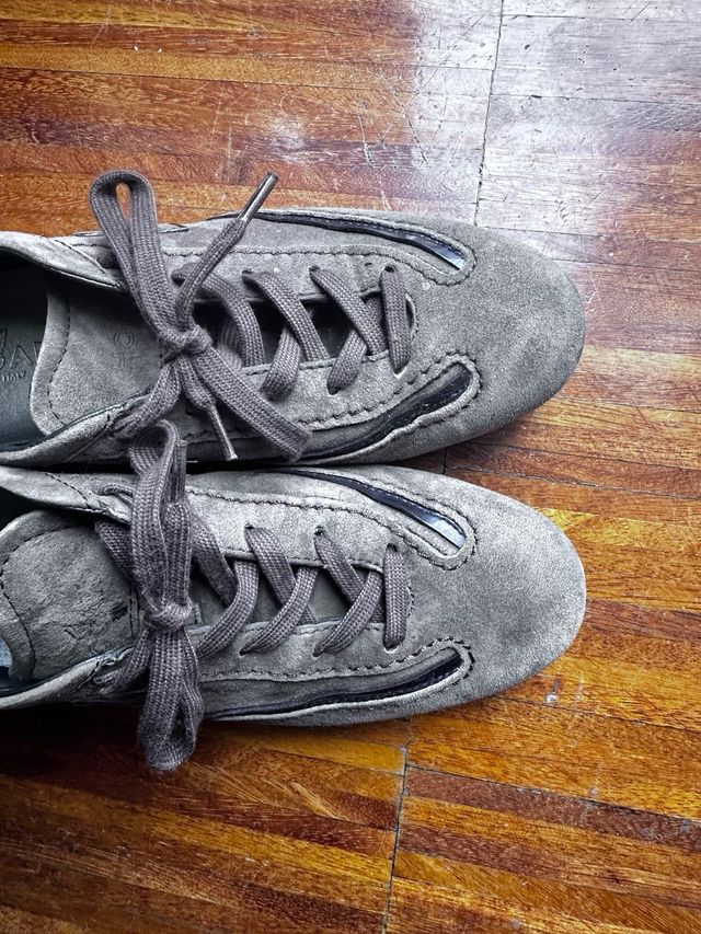 Hogan donna camoscio e pelle misura 37,5