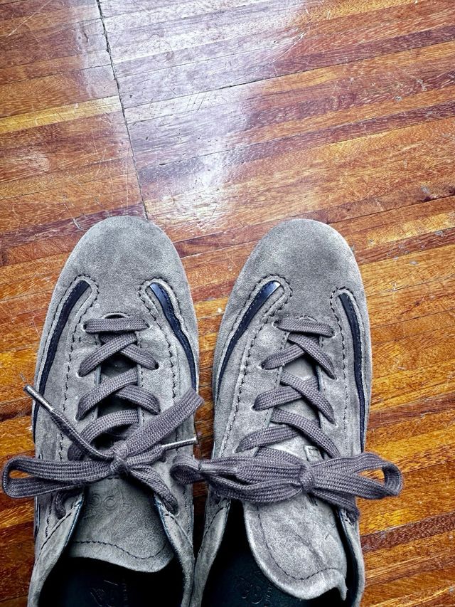 Hogan donna camoscio e pelle misura 37,5