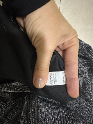 Pantalón plata fiesta