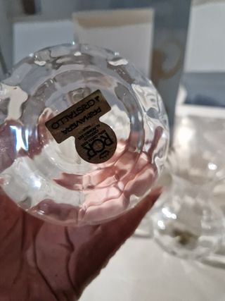 30 vasi piccoli in cristallo RCR