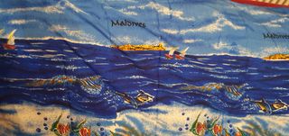 Pareo maldiviano in seta