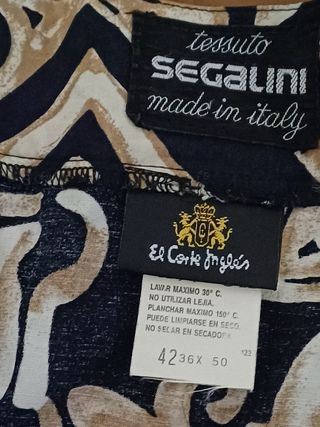 FALDA TIPO PAREO. EL CORTE INGLÉS.