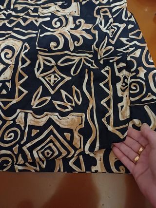 FALDA TIPO PAREO. EL CORTE INGLÉS.