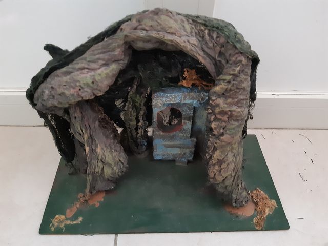 Grotta presepe vintage 