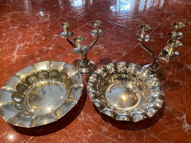 Fuentes y Candelabros !! antiguos ! CHOLLO !!