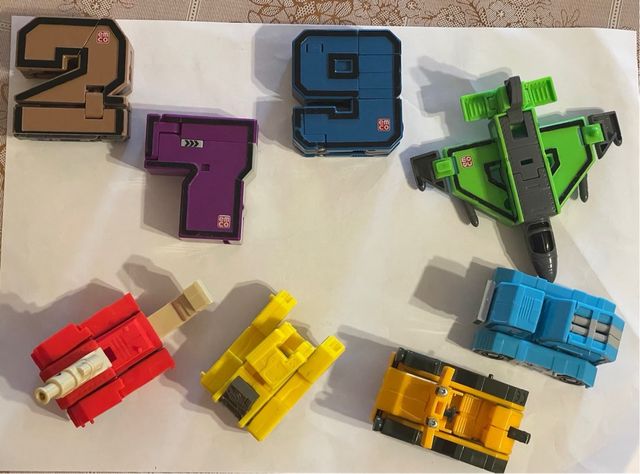 Cifras transformables en vehículos