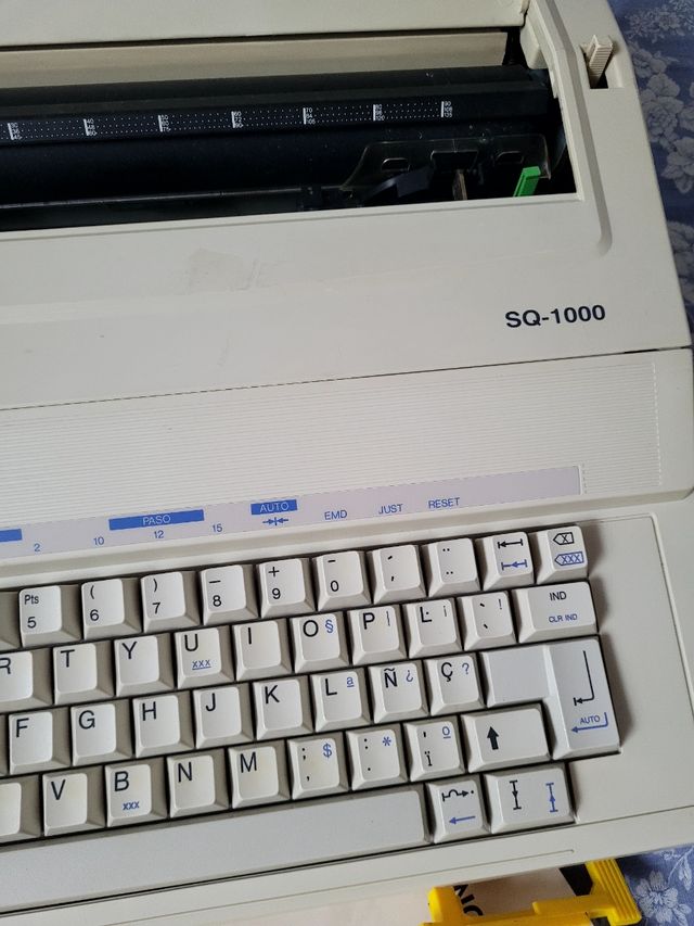 Maquina de escribir 