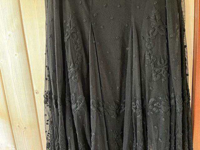 Falda de tull y encaje de Pedro del Hierro