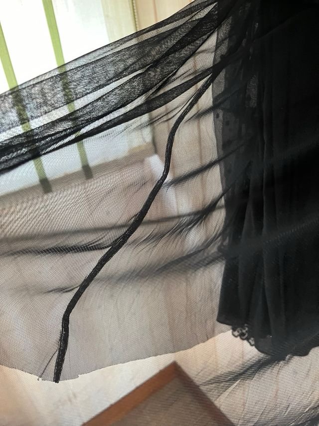 Falda de tull y encaje de Pedro del Hierro