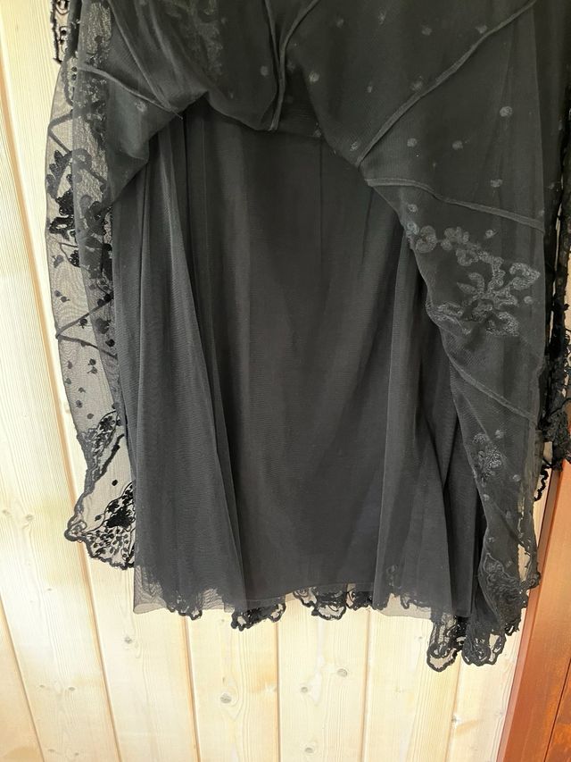 Falda de tull y encaje de Pedro del Hierro