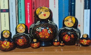 Matrioska russa 10 pezzi firmata