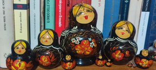 Matrioska russa 10 pezzi firmata