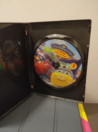 Película DVD Chuggington a rodar por las vias