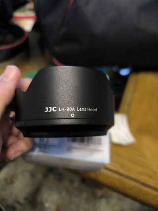 Parasol para objetivo jjc nikon