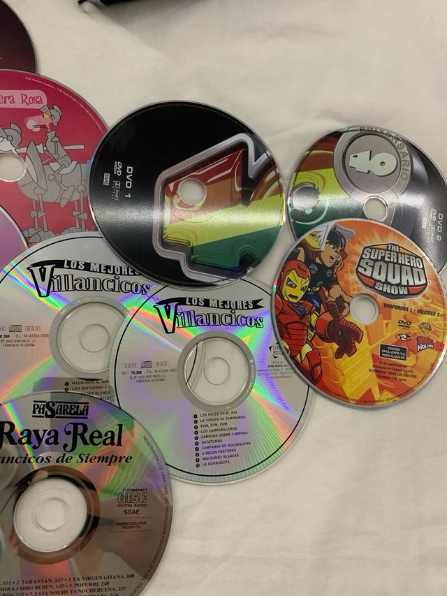 Lote de CDs variados