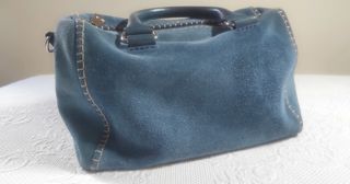 BOLSO BIMBA Y LOLA ANTE AZUL 