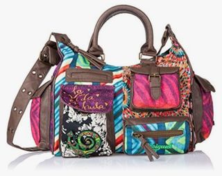 BOLSO DE MANO DESIGUAL 