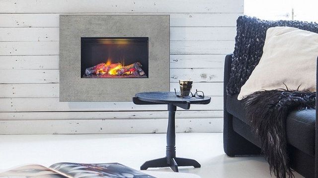 Caminetto a vapore elettrico a parete NISSUM